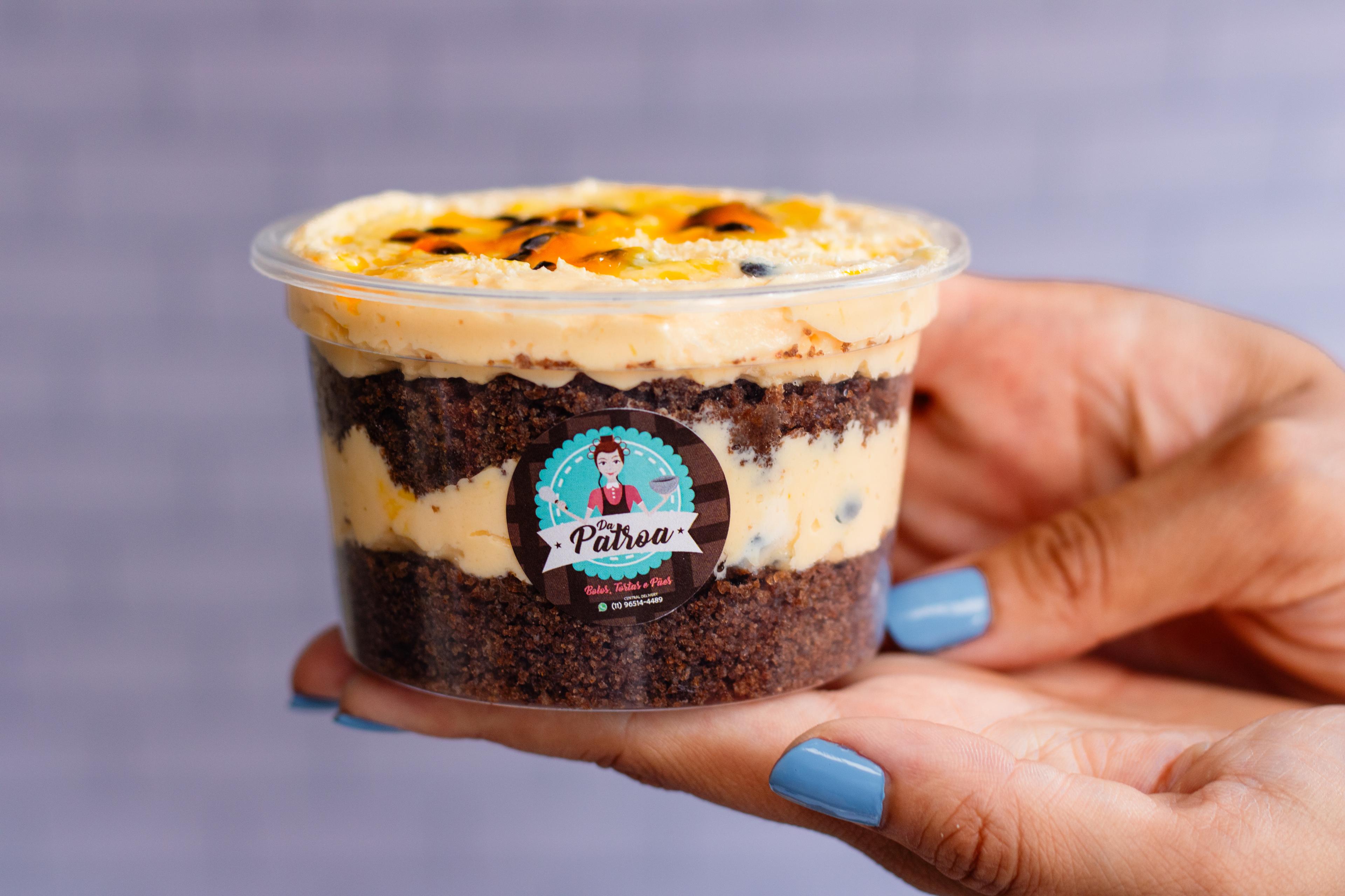 Bolo de Pote Maracujá Trufado