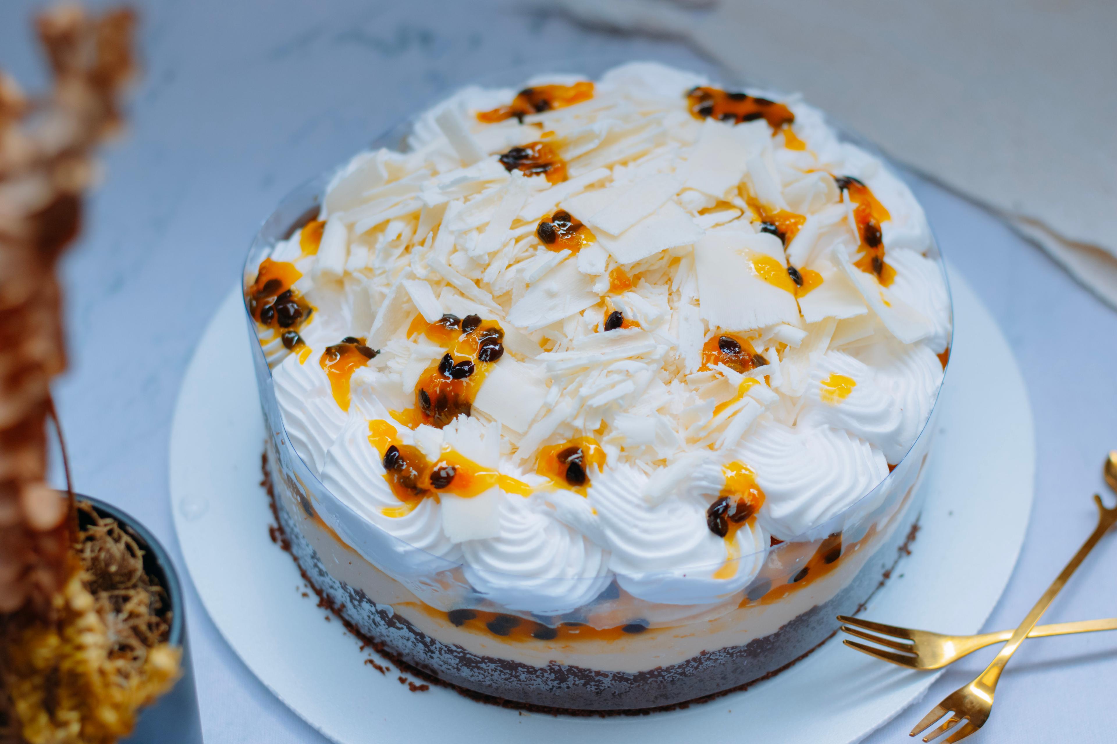 Torta Mousse de Maracujá