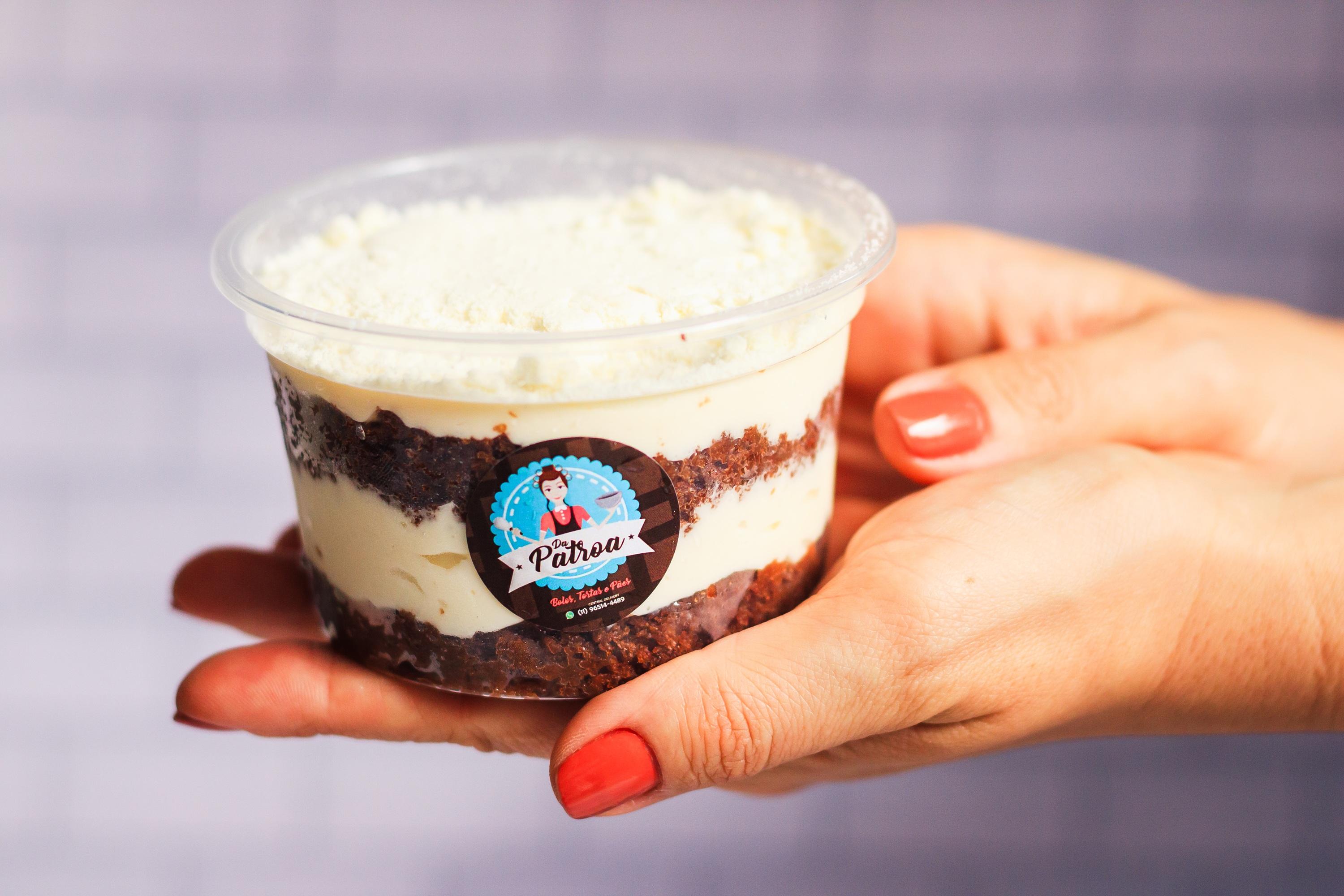 Bolo de Pote Ninho Trufado